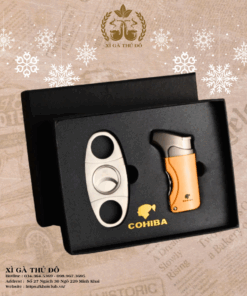 Bộ Khò Kèm Dao Cắt Xì Gà Cohiba 2024 - Full Hộp