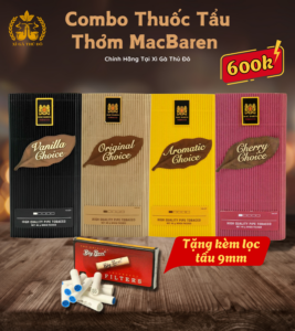 Combo Gói Thuốc Tẩu Thơm MacBaren