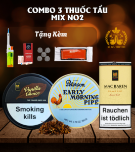 Combo 3 Thuốc Tẩu Mix No2