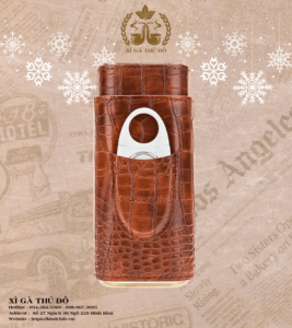 Bao Da Hộp Đựng Xì Gà Montecristo 3 Điếu