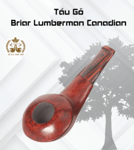 Tẩu Gỗ Briar Lumberman Canadian