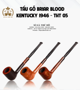 Tẩu gỗ Briar Blood Kentucky 1946 – THT 05