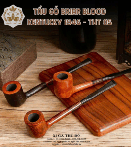 Tẩu gỗ Briar Blood Kentucky 1946 – THT 05