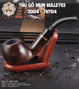 Tẩu Gỗ Mun Bulleyes 2004 – THT04