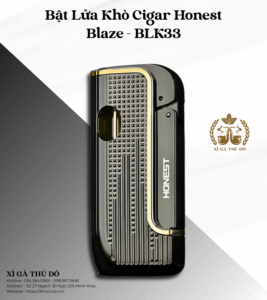 BẬT LỬA KHÒ CIGAR HONEST BLAZE - BLK33 