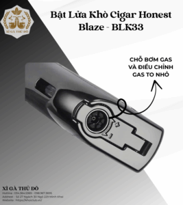BẬT LỬA KHÒ CIGAR HONEST BLAZE - BLK33 