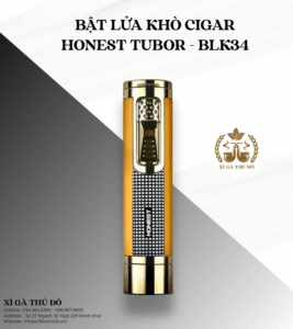 Bật lửa khò Cigar Honest Tubor – BLK34
