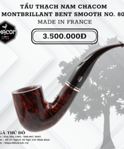 Tẩu Thạch Nam Chacom Montbrillant Bent Smooth No. 808