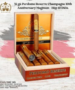 Xì gà Perdomo Reserve Champagne 10th Anniversary Magnum - Hộp 12 Điếu