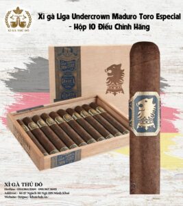 Xì gà Liga Undercrown Maduro Toro Especial