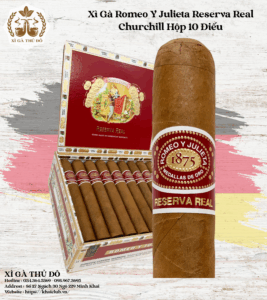 XÌ GÀ ROMEO Y JULIETA RESERVA REAL CHURCHILL