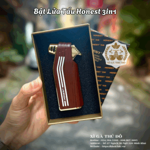 Bật Lửa Tẩu Honest 3in1