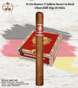 XÌ GÀ ROMEO Y JULIETA RESERVA REAL CHURCHILL
