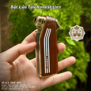 Bật Lửa Tẩu Honest 3in1