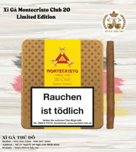 Xì Gà Montecristo Club 20 Limited Edition